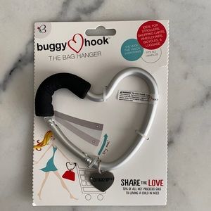 Buggy hook bag hanger